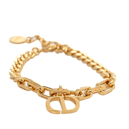 Christian Dior Metal 30 Montaigne Chain Bracelet Gold 1 of 5