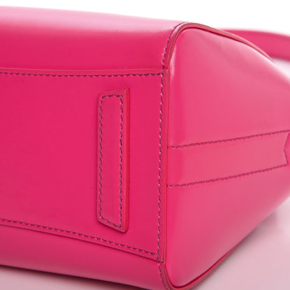 Givenchy Shiny Lord Calfskin Mini Antigona Shocking Pink 12 of 13