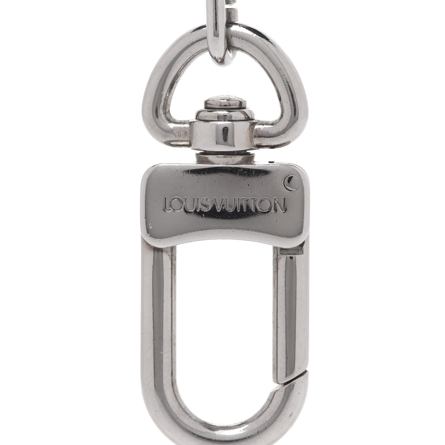 Louis Vuitton Pochette Extender Key Ring Silver 3 of 5