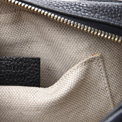 Gucci Pebbled Calfskin Small Soho Disco Bag Black 6 of 11