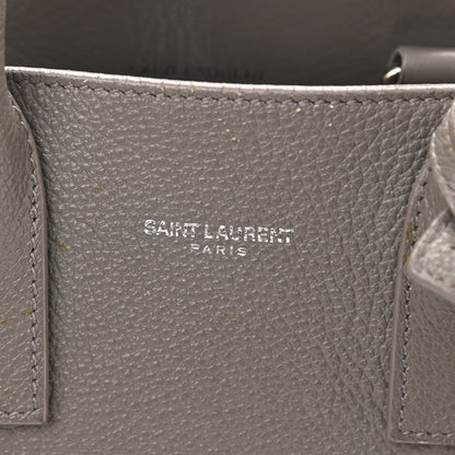 Saint Laurent Grained Calfskin Nano Sac De Jour Fog 8 of 11