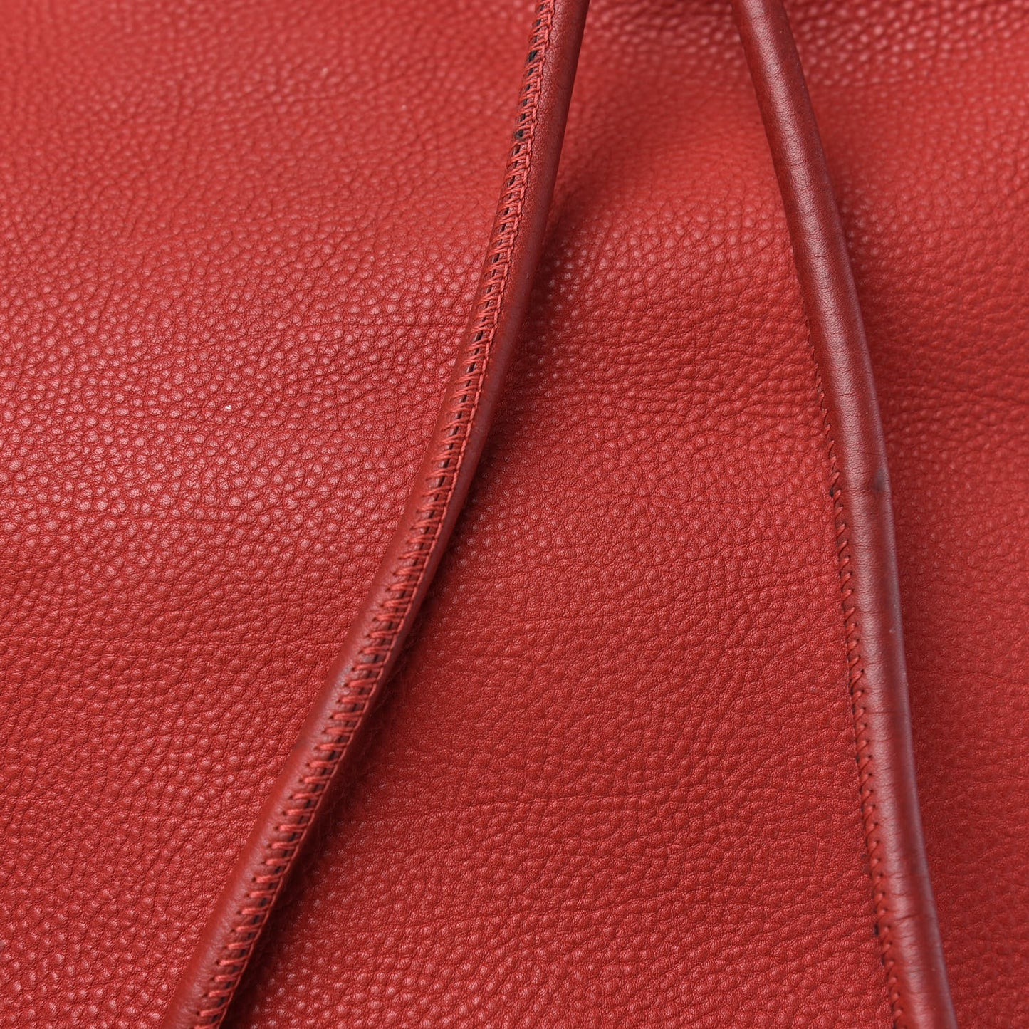 Prorsum Calfskin Drawstring Baby Duffle Red