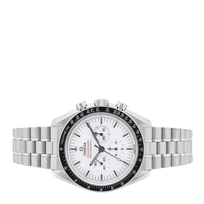 Omega Stainless Steel 42mm Speedmaster Moonwatch Professional Chronograph Manual Winding Watch White 310.30.42.50.04.001 2 of 5