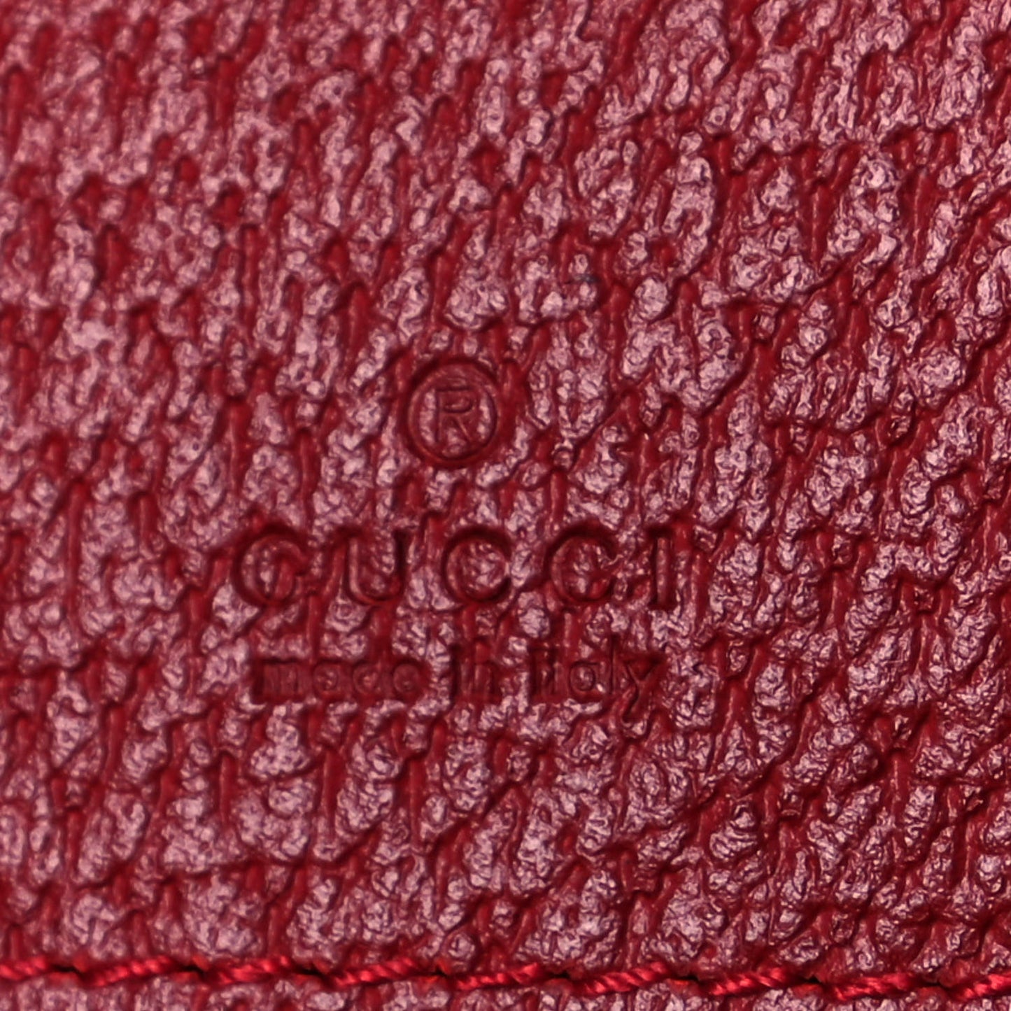 GG Supreme Monogram Web Flora Mini Ophidia Round Backpack Red