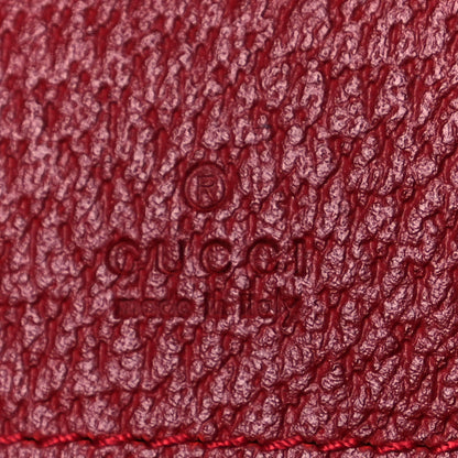 Gucci GG Supreme Monogram Web Flora Mini Ophidia Round Backpack Red 6 of 12