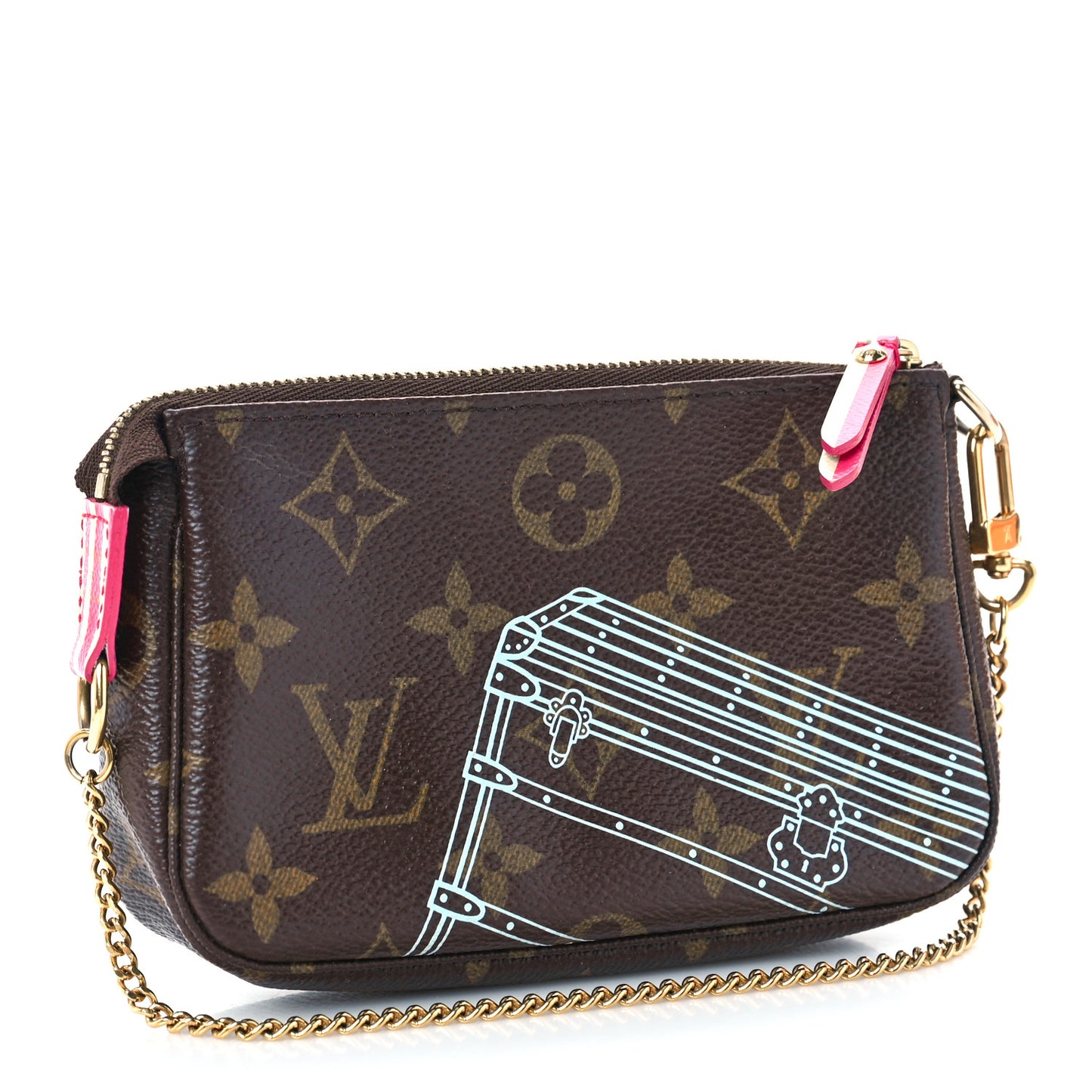 Monogram 2014 Christmas Animation Mini Pochette Accessories