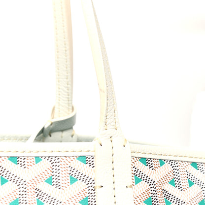 Goyard Goyardine Saint Louis Claire Voie GM White Opaline 10 of 10