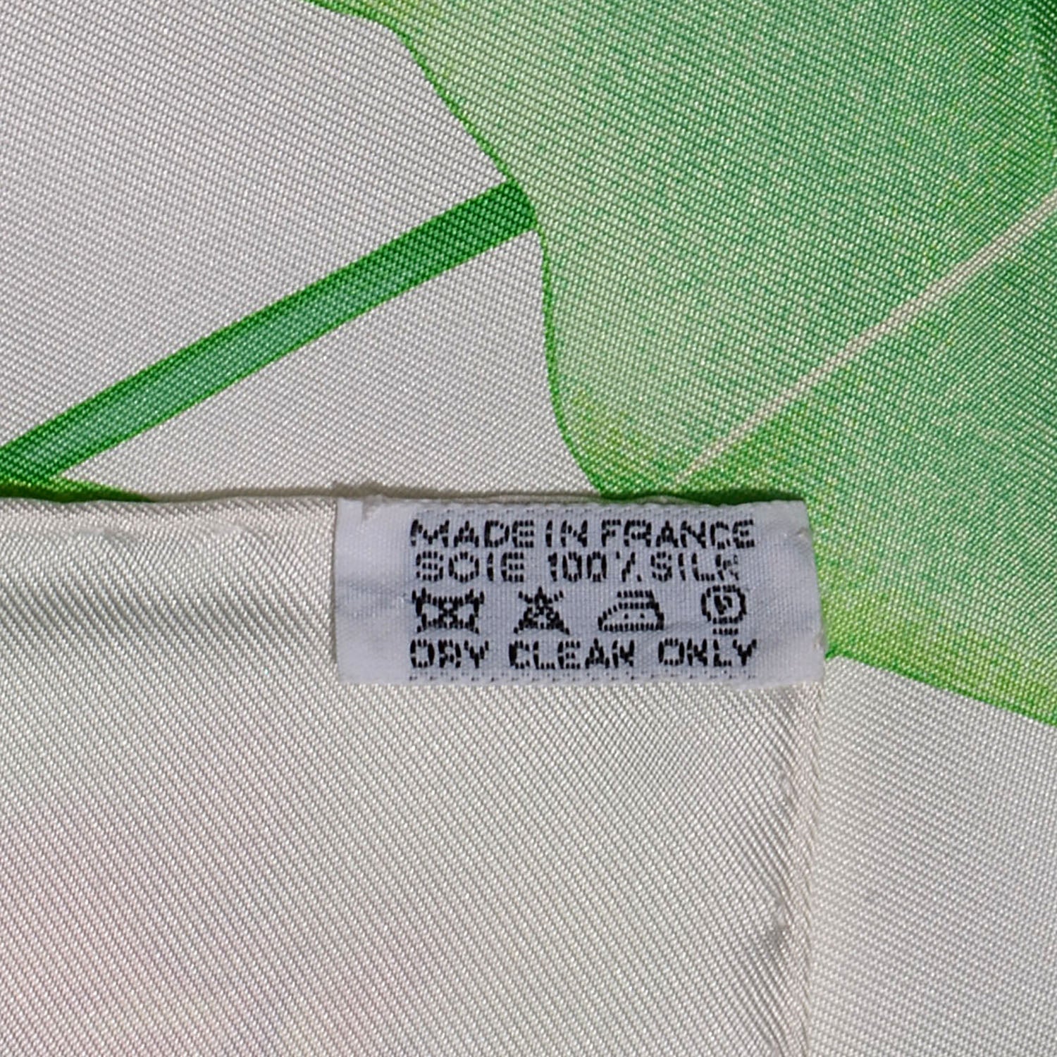 Hermes Silk Les Capucines Scarf 90 6 of 6