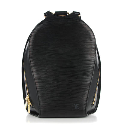 Louis Vuitton Epi Mabillon Backpack Black 1 of 7