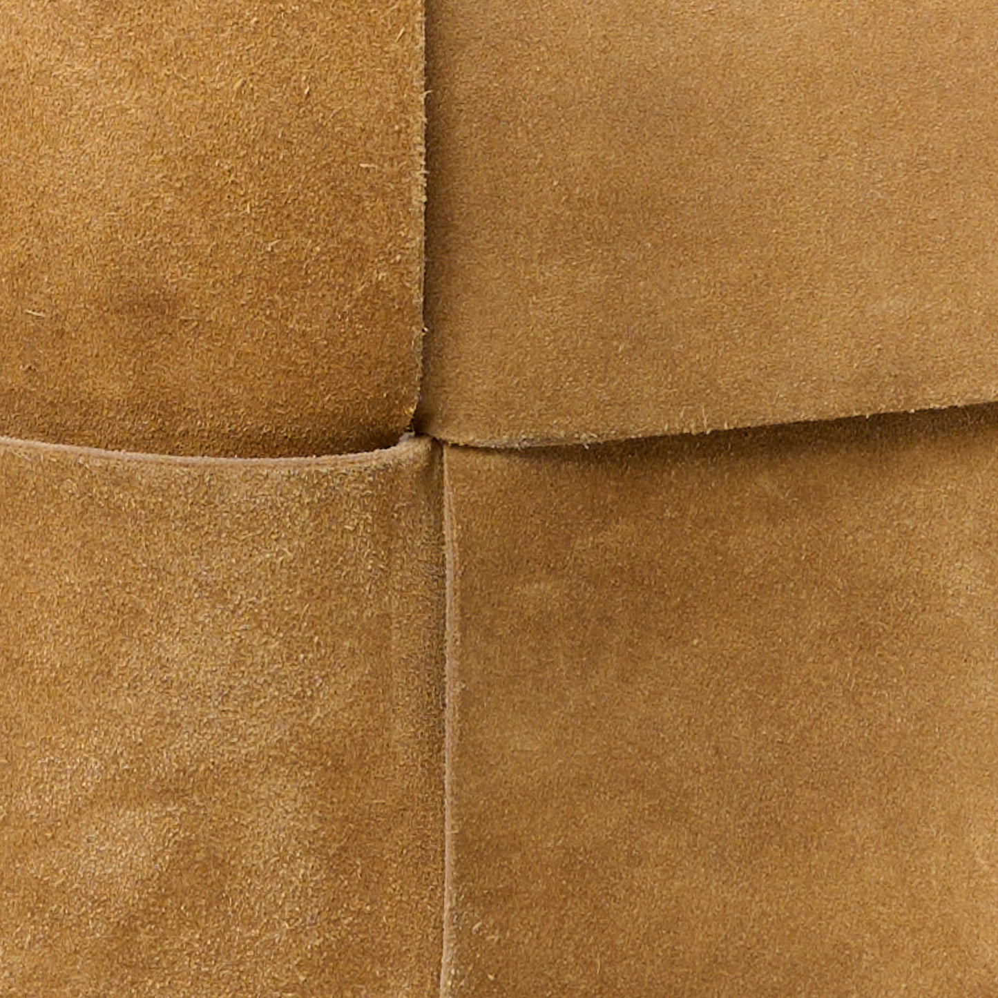 Suede Maxi Intrecciato Small Arco Tote Brown