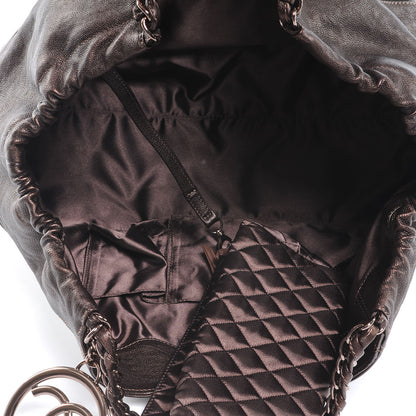 Chanel Leather Baby Coco Cabas Bronze 5 of 8