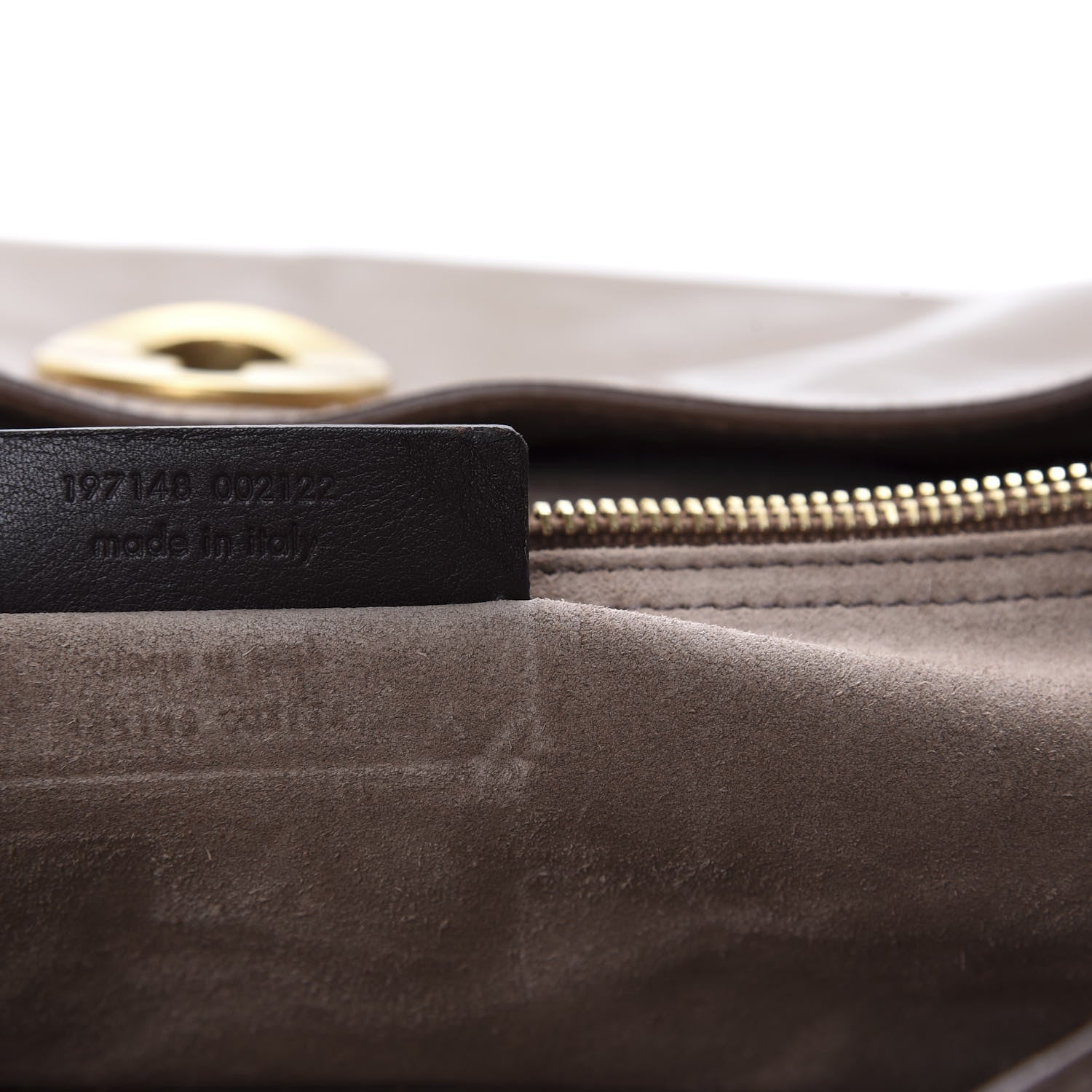 Saint Laurent Patent Large Muse Two Beige 9 of 12