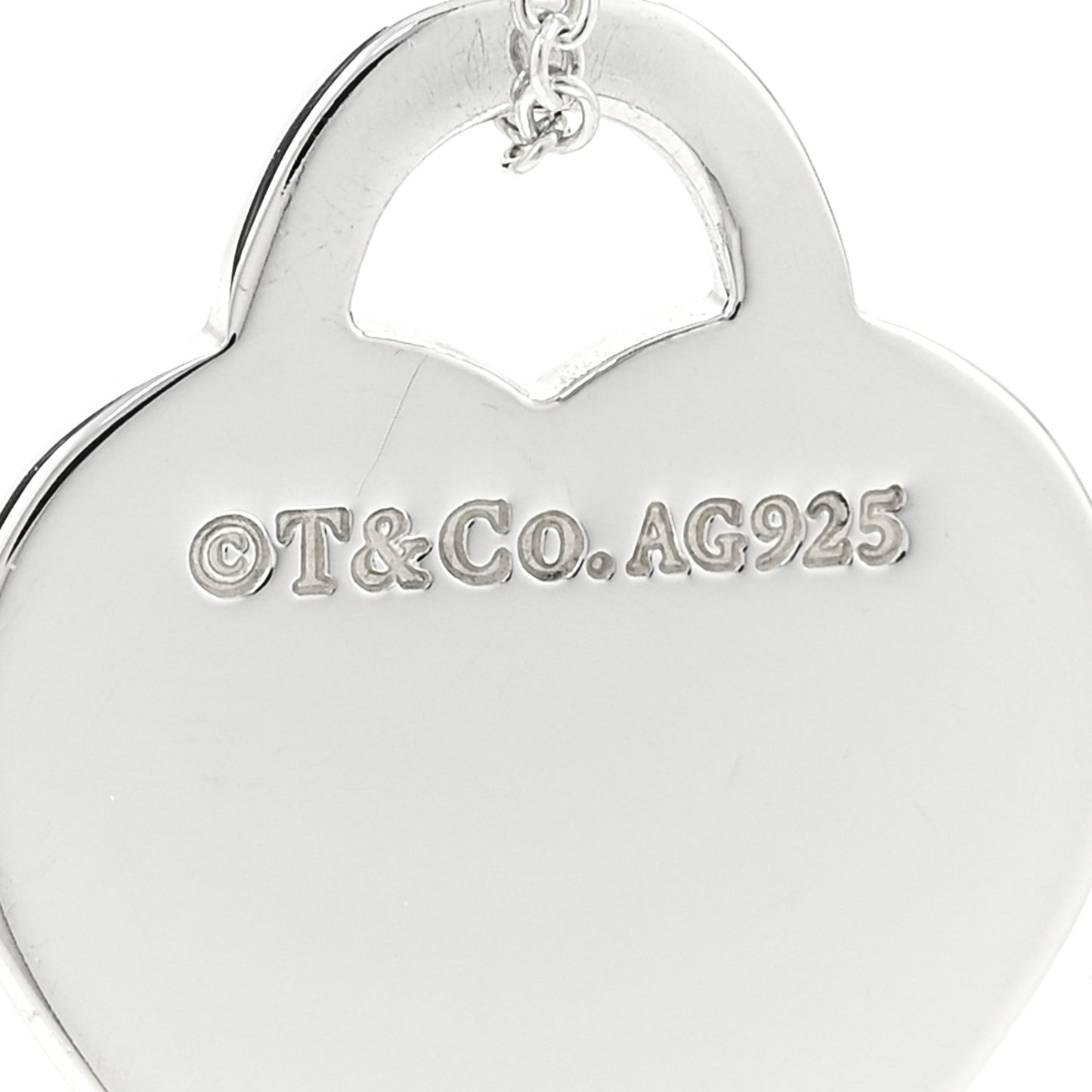 Sterling Silver Small Return To Tiffany Heart Pendant Necklace