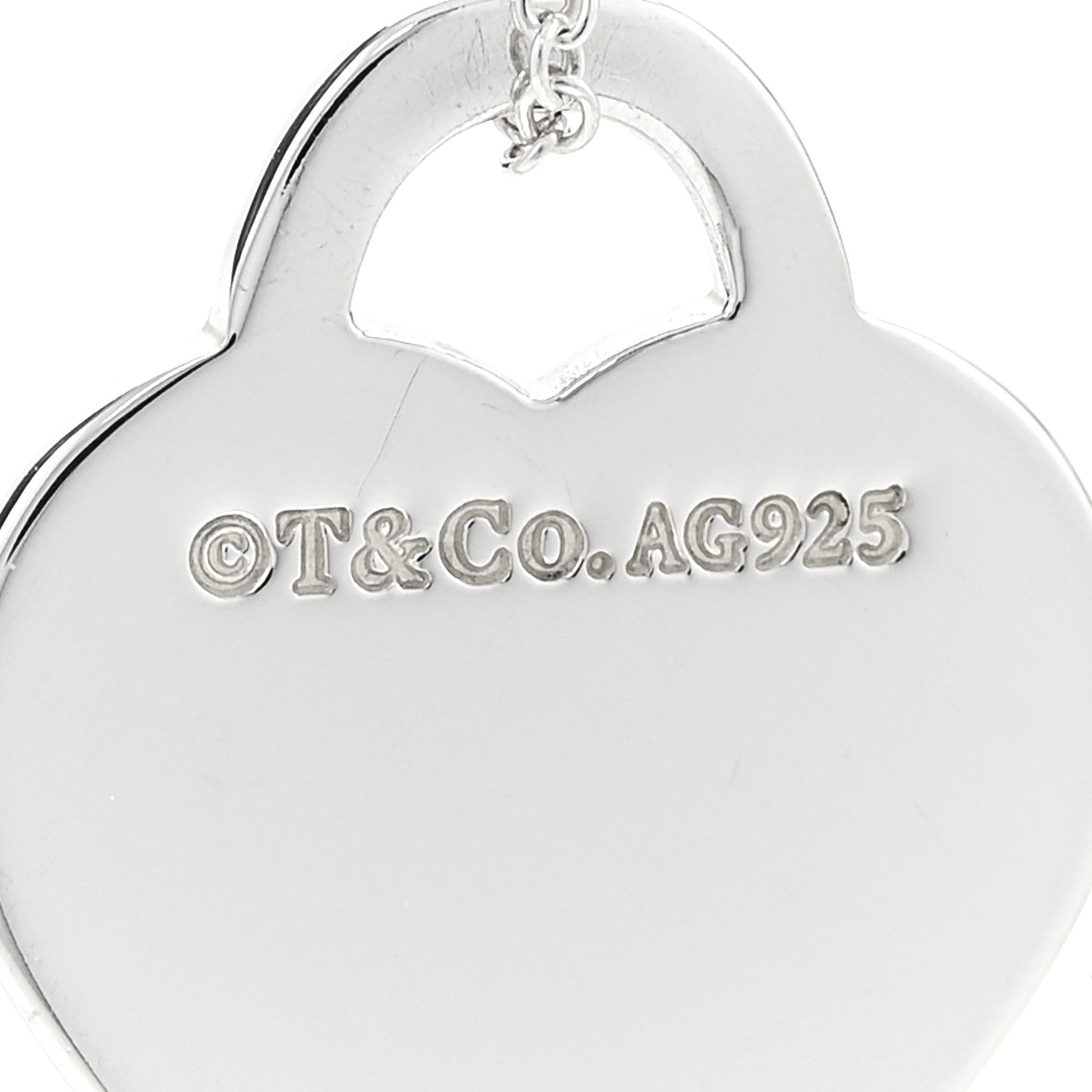 Tiffany Sterling Silver Small Return To Tiffany Heart Pendant Necklace 5 of 5