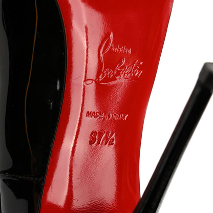 Christian Louboutin Patent So Kate 120 Pumps 37.5 Black 6 of 7