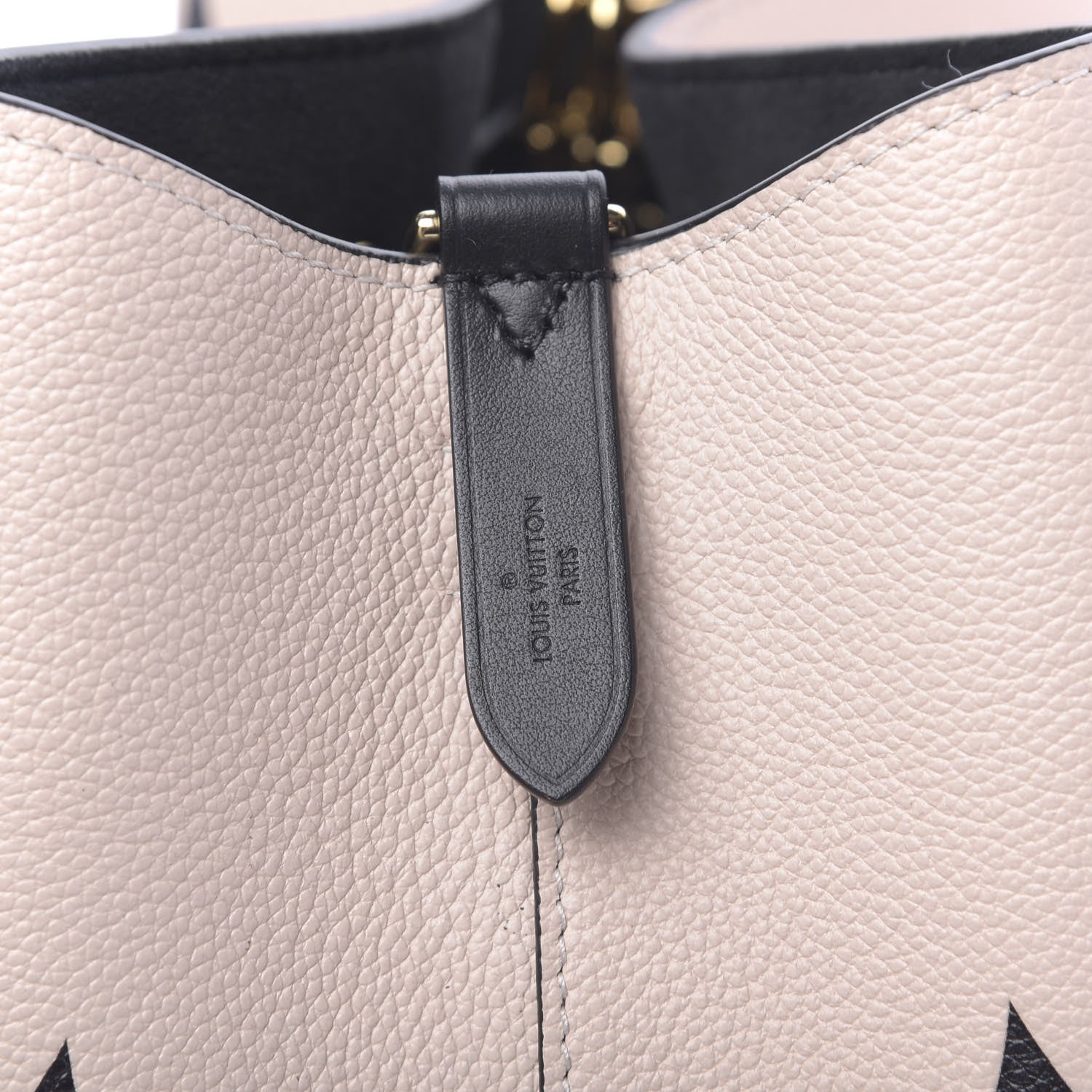 Louis Vuitton Empreinte Monogram Giant Crafty Neonoe MM Creme Black 7 of 10