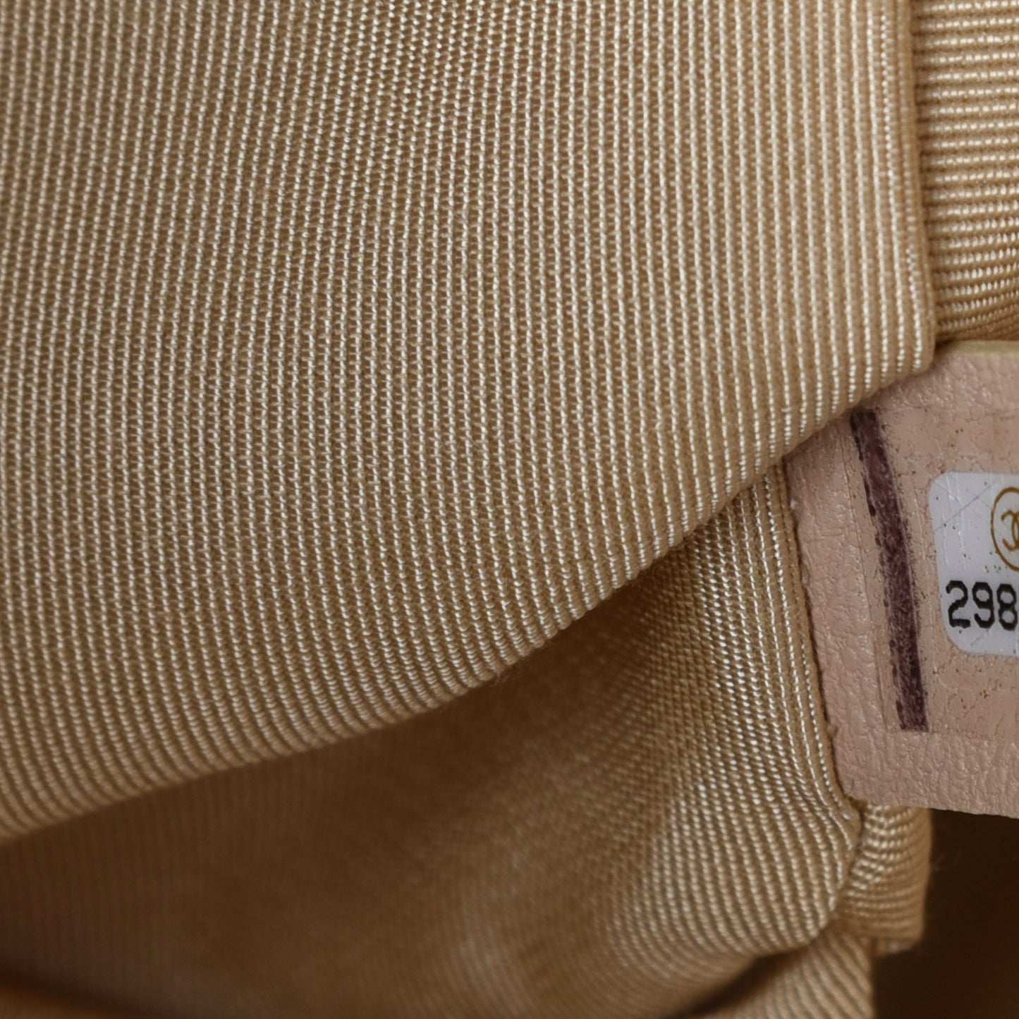 Lambskin Quilted Maxi Chanel 19 Flap Light Beige