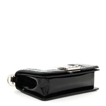 Chanel Glazed Calfskin Small Boy Flap Black 4 of 10