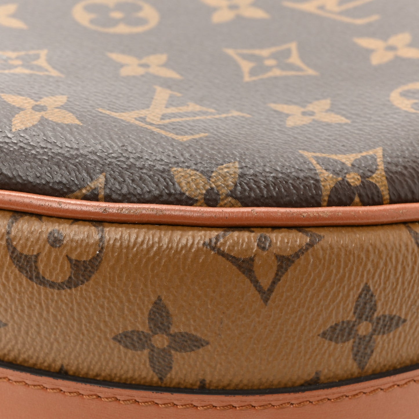 Reverse Monogram Loop Hobo
