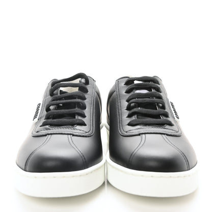 Chanel Calfskin CC Womens Sneakers 37.5 Black 3 of 8