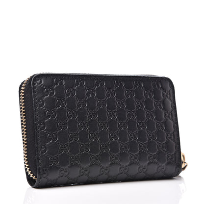 Gucci Microguccissima Zip Around Card Case Black 2 of 6