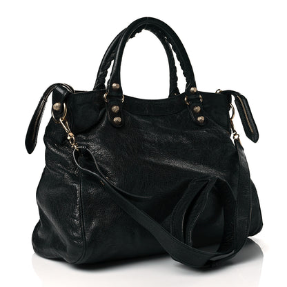 Balenciaga Agneau Giant 12 Gold Hardware Velo Black 3 of 13