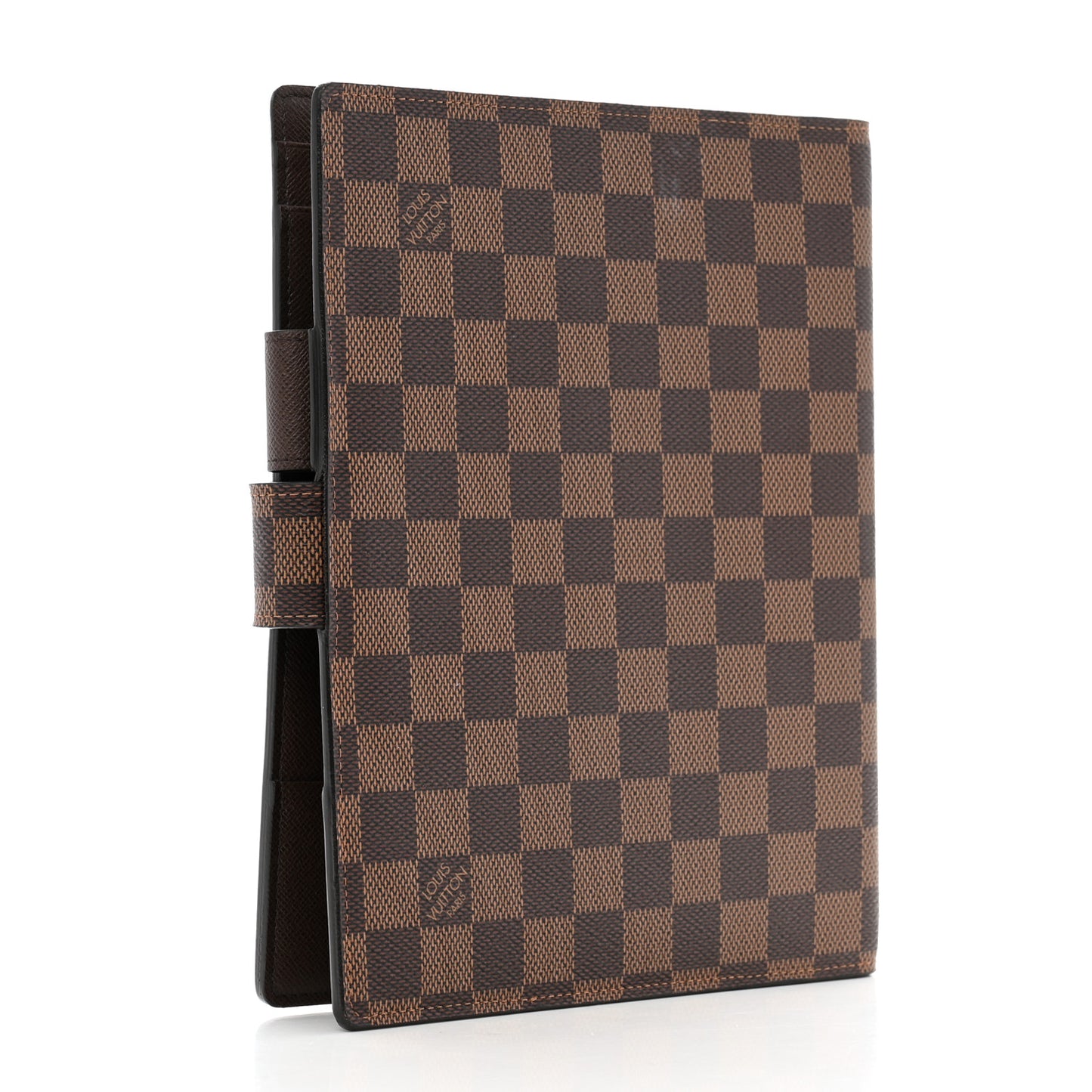 Damier Ebene Large Ring Agenda Cover