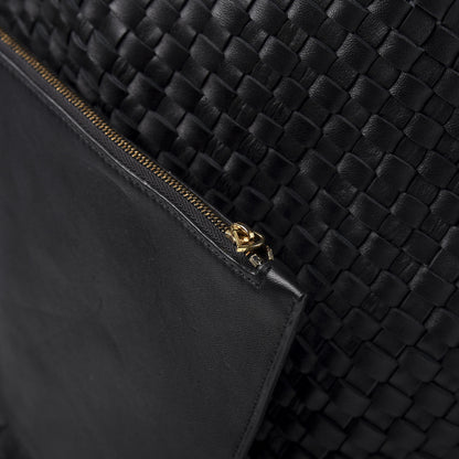 Bottega Veneta Nappa Intrecciato Cabat Black 10 of 13