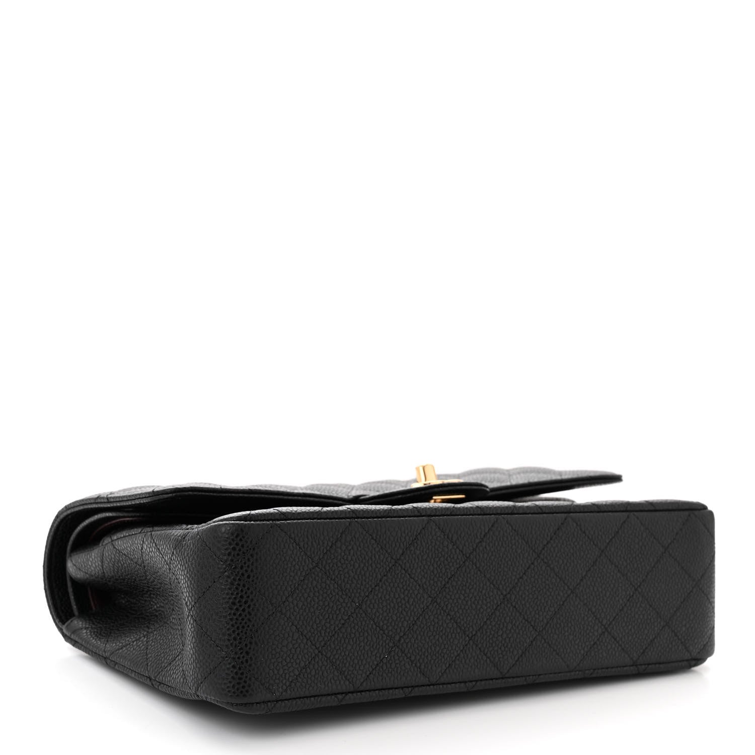 Chanel Caviar Quilted Medium Double Flap Black 4 of 11