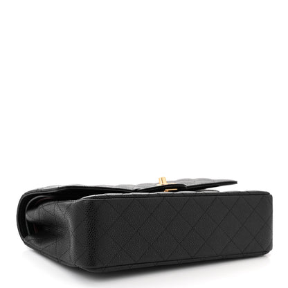 Chanel Caviar Quilted Medium Double Flap Black 4 of 11