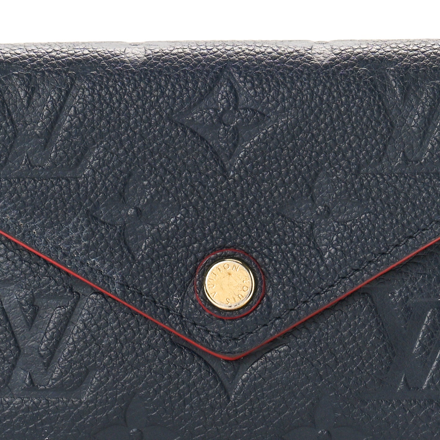 Louis Vuitton Empreinte Victorine Wallet Marine Rouge 8 of 8