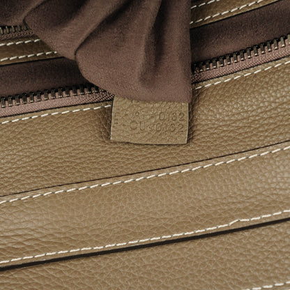 Celine Drummed Calfskin Mini Luggage Souris 9 of 9