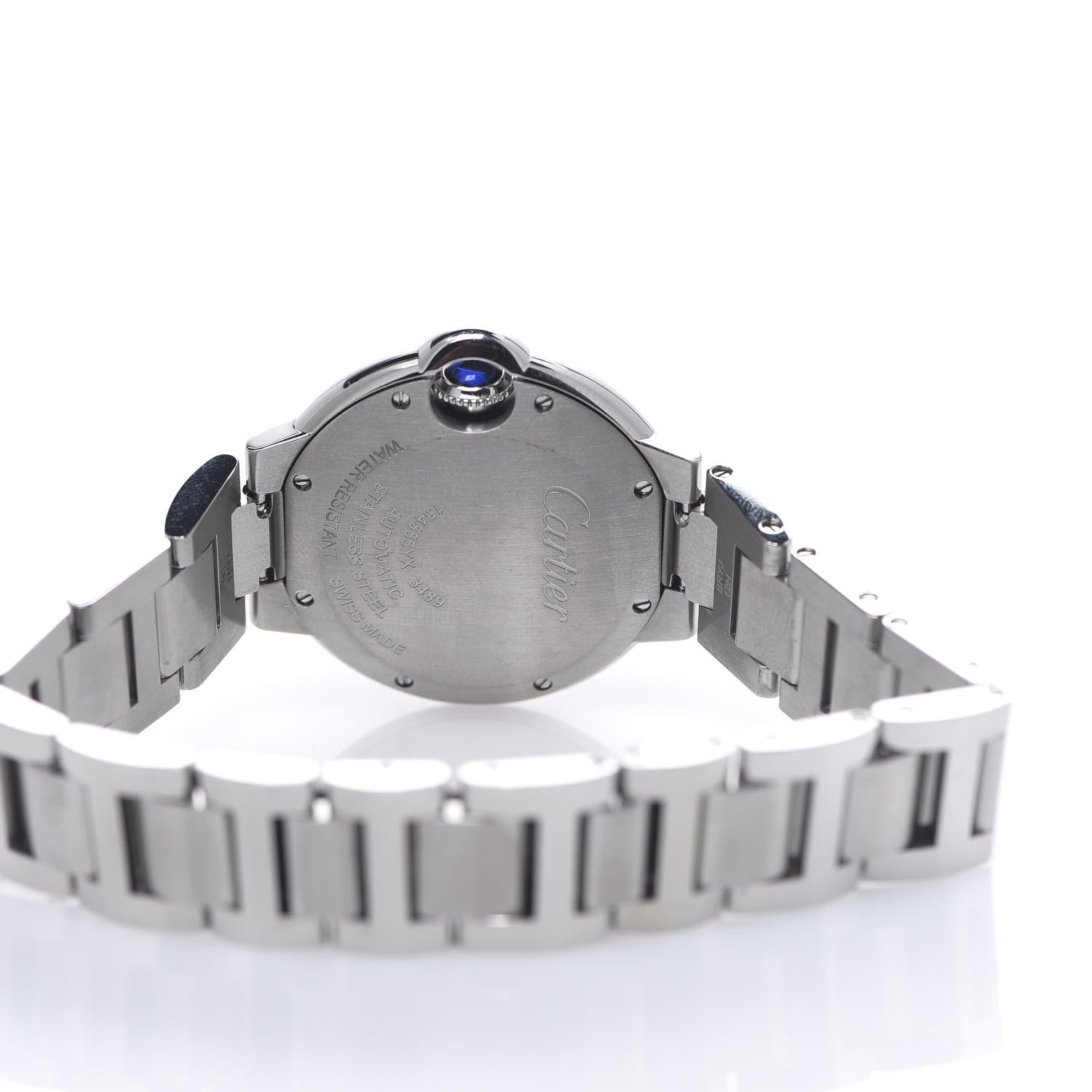 Cartier Stainless Steel 33mm Ballon Bleu De Automatic Watch 4 of 6