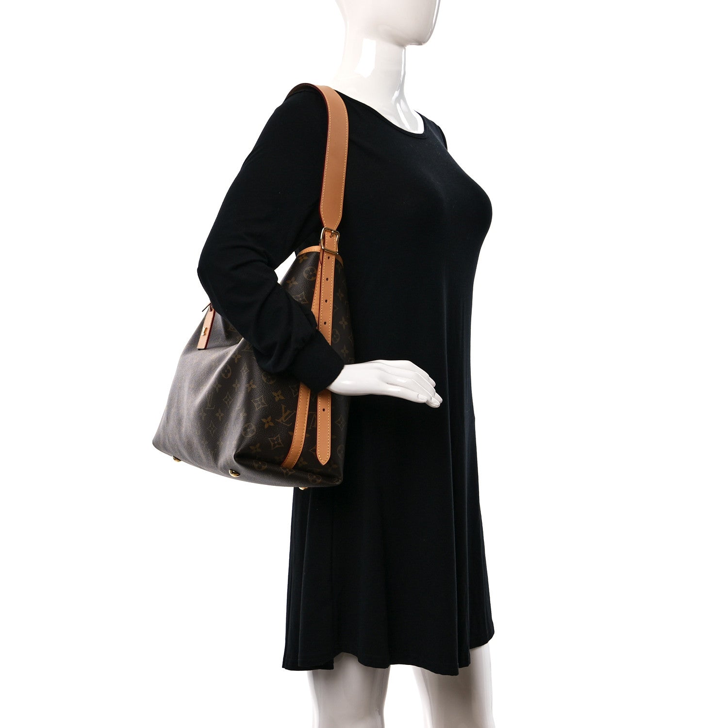 Louis Vuitton Monogram CarryAll MM 2 of 9