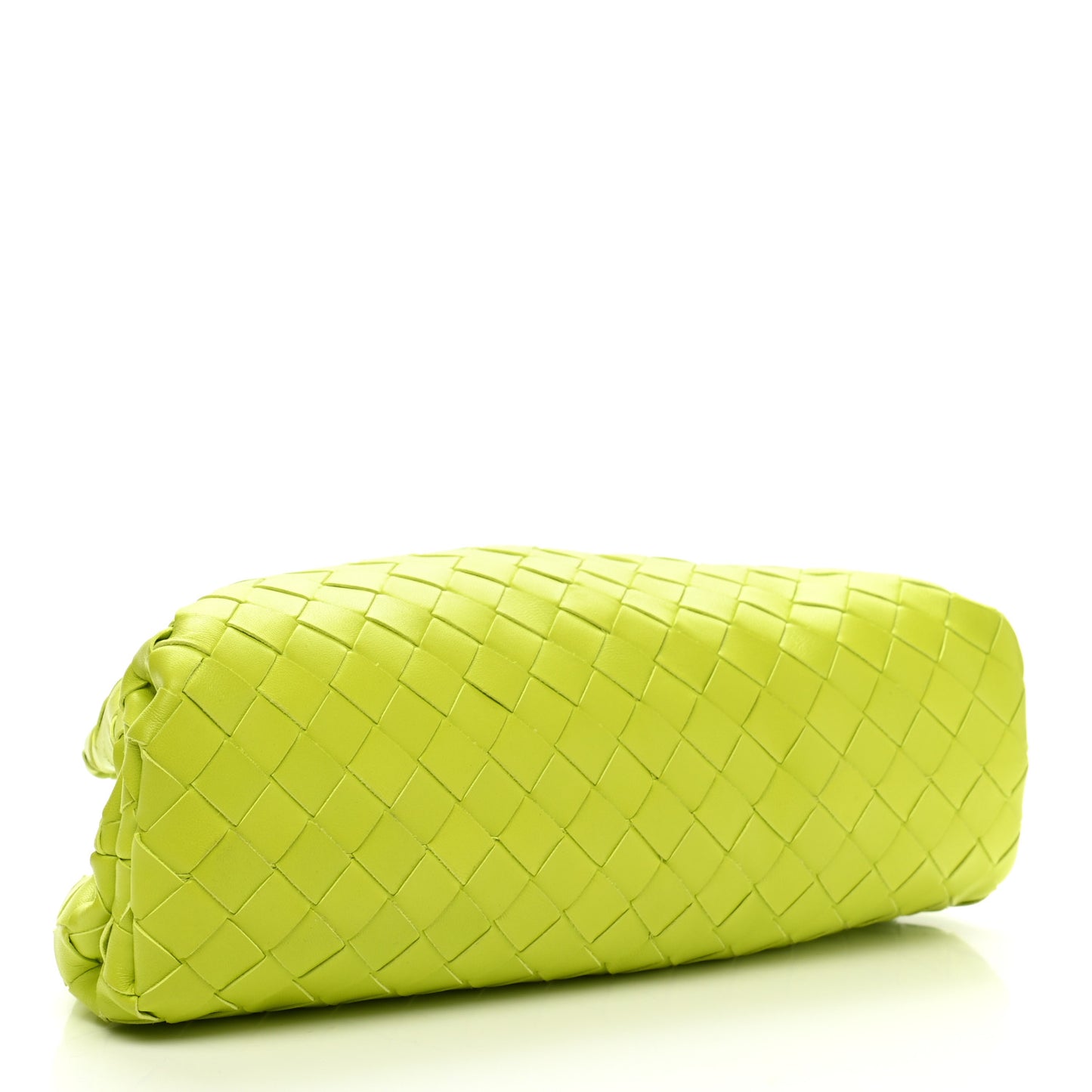 Nappa Maxi Intrecciato The Pouch Oversized Clutch Kiwi