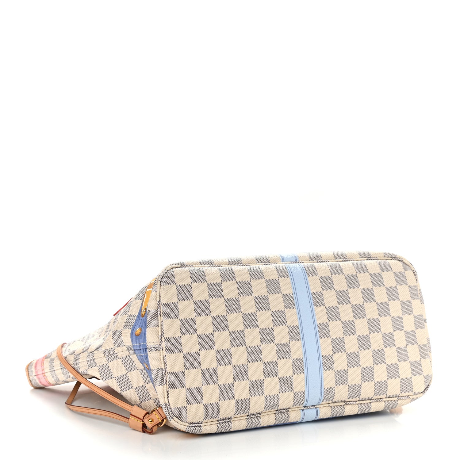 Louis Vuitton Damier Azur Summer Trunks Neo Neverfull MM 5 of 12