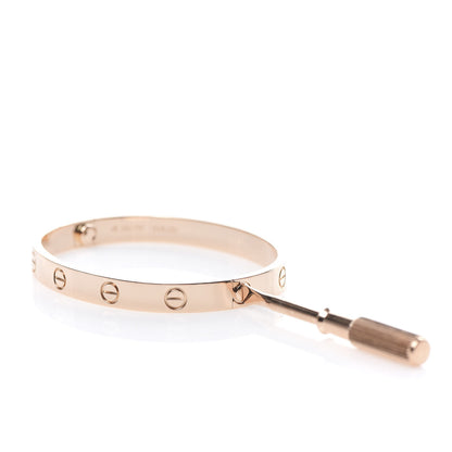 Cartier 18K Pink Gold LOVE Bracelet 16 4 of 7