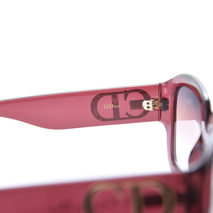 Christian Dior Dior Square Sunglasses Burgundy 5 of 7