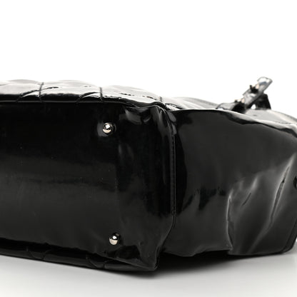 Chanel Vinyl Quilted Large Paris Biarritz Tote Black 11 of 17
