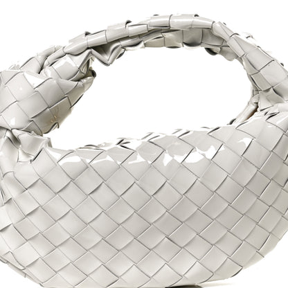 Bottega Veneta Patent Nappa Intrecciato Mini Jodie White 7 of 9