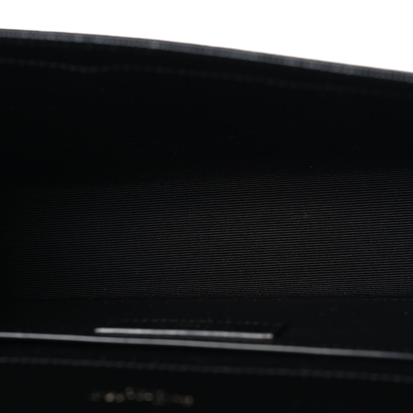 Grain De Poudre Medium Classic Monogram Monochrome Kate Satchel Black