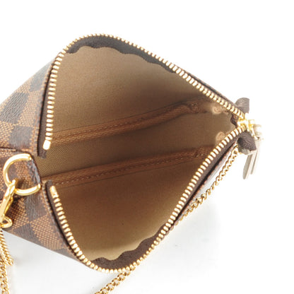 Louis Vuitton Damier Ebene Trunks and Locks Mini Pochette Accessories 5 of 7