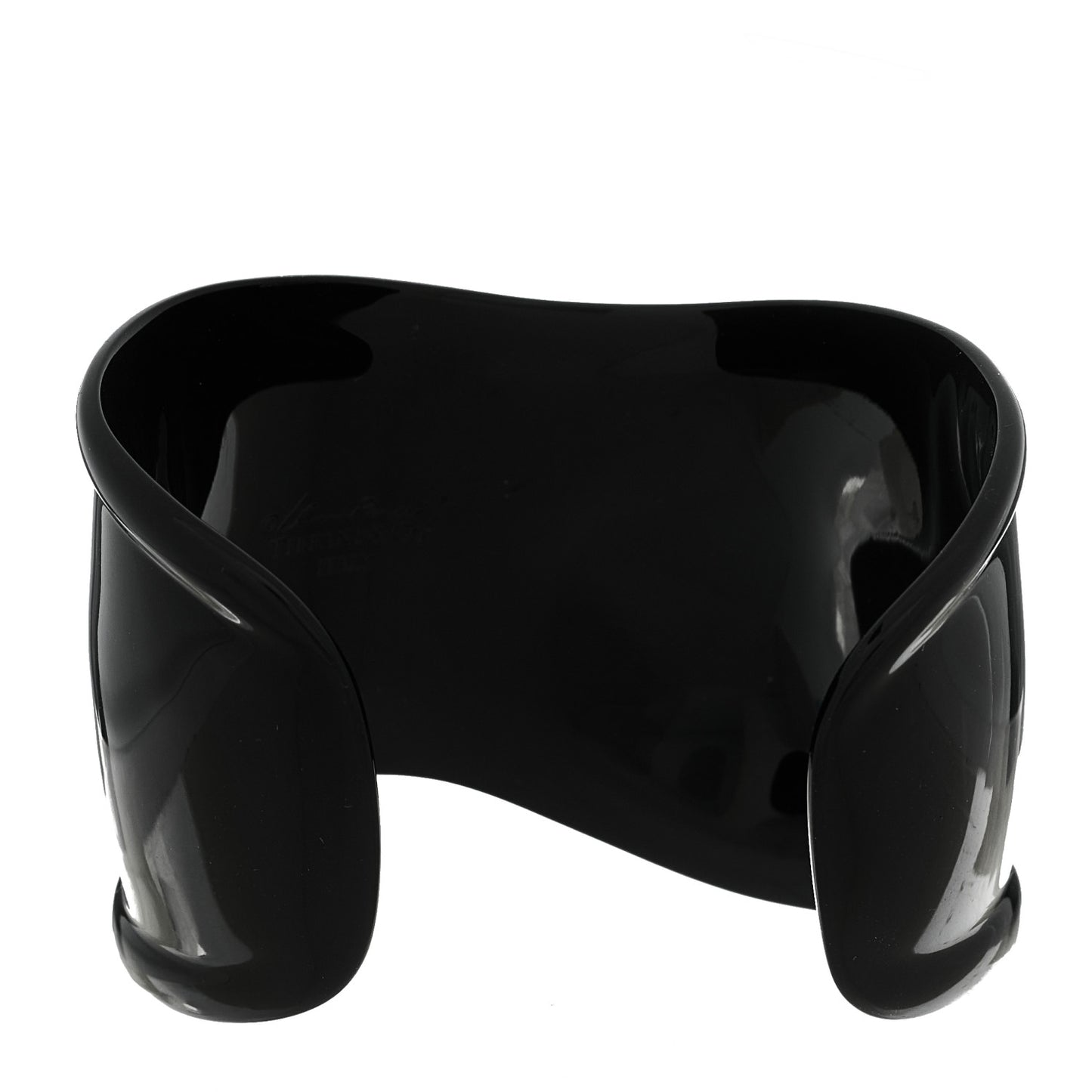Copper Medium Elsa Peretti Right Wrist Bone Cuff Bracelet Black