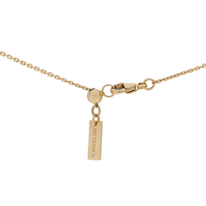 Messika 18K Yellow Gold Diamond LM Move Uno Pave Pendant Necklace 4 of 6