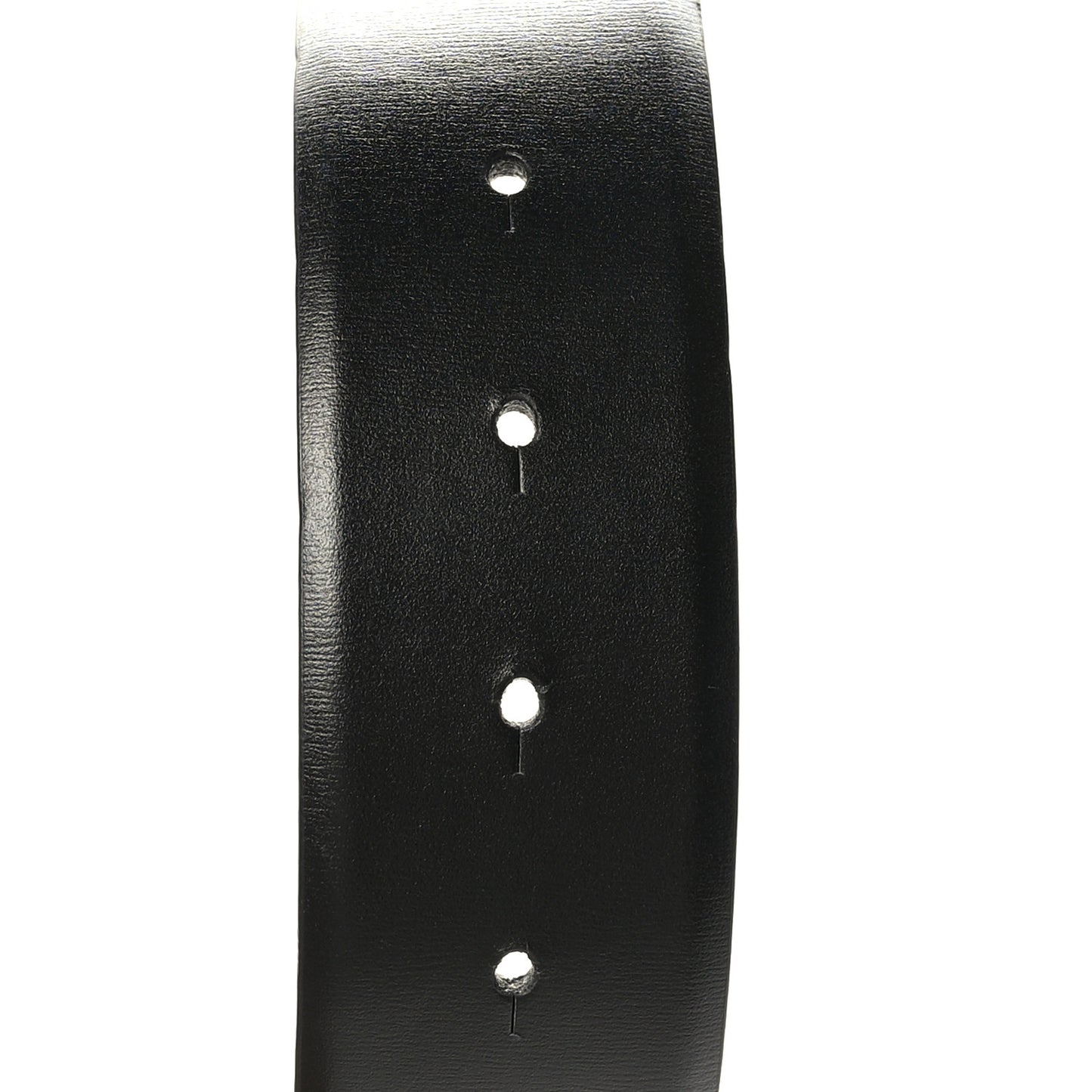 Glossy Calfskin Monochrome 40mm VLogo Belt 80/32 Black