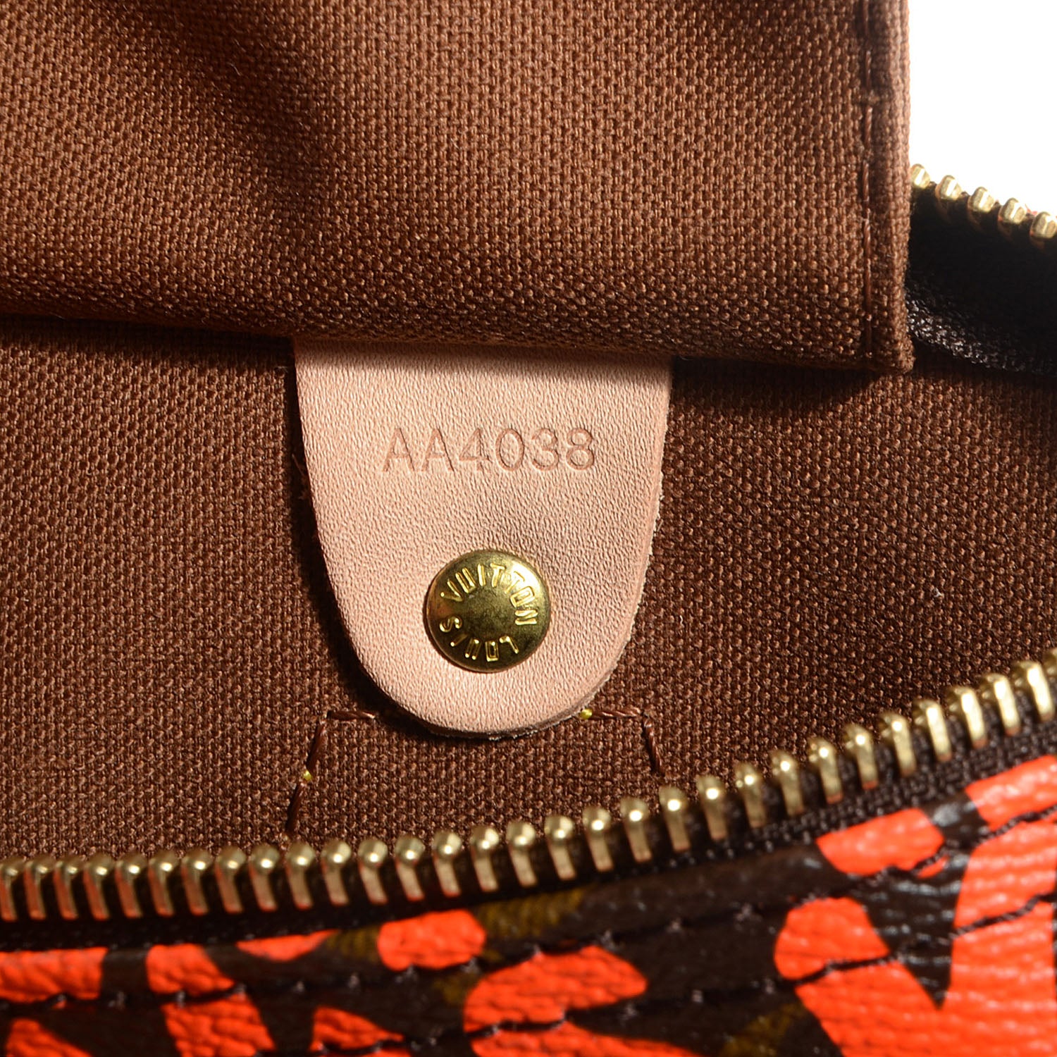 Louis Vuitton Monogram Graffiti Speedy 30 Orange 7 of 7