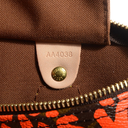 Louis Vuitton Monogram Graffiti Speedy 30 Orange 7 of 7