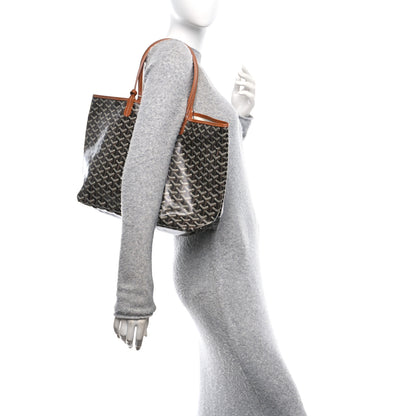 Goyard Goyardine Saint Louis PM Black Gold 3 of 11