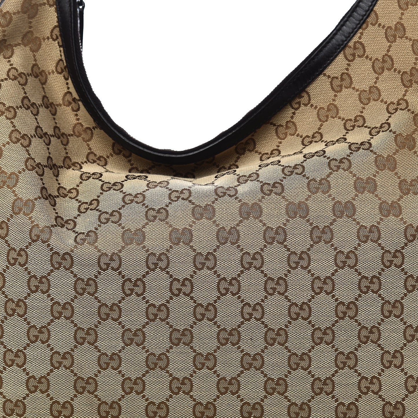 Monogram Large GG Twins Hobo Dark Brown