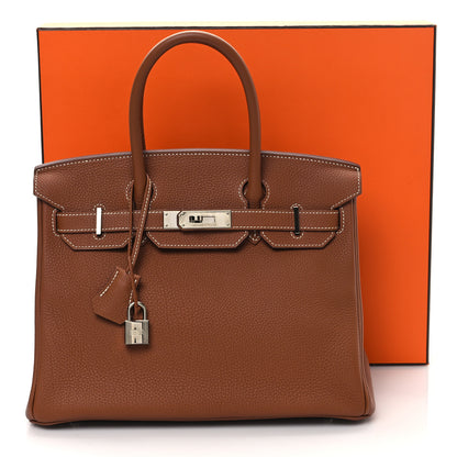 Hermes Togo Birkin 30 Gold 11 of 11